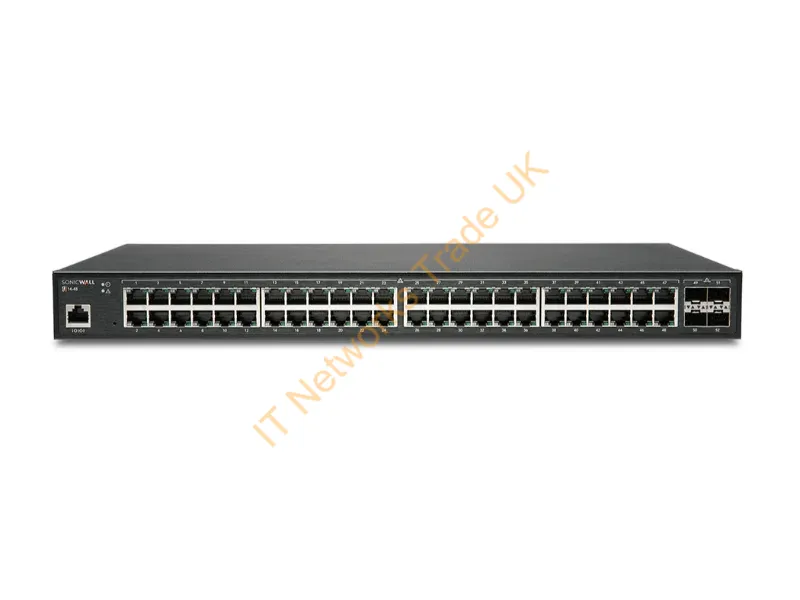 02-SSC-8379 - Sonicwall S14-48 Managed L2 Gigabit Ethernet (10/100/1000) 1U Black
