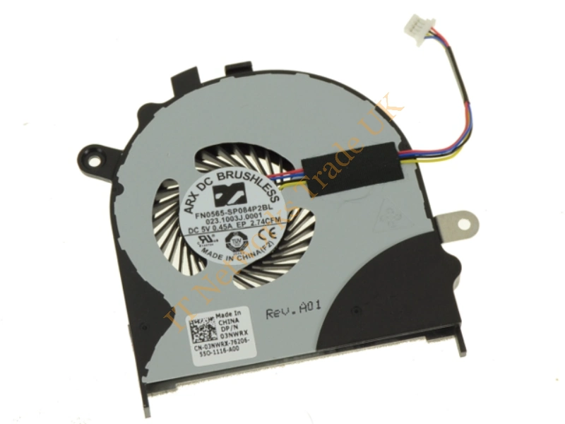 023.1003J.0001 Dell Laptop Fan for Inspiron 7558 Cooling Fan