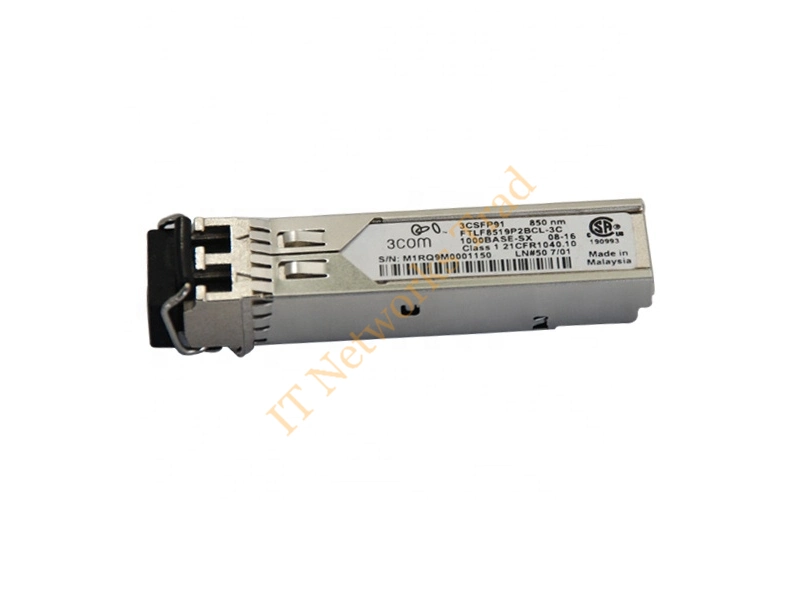 0231A451 3Com 1Gbps 1000Base-LH70 Single-Mode Fiber 70km 1590nm Duplex LC Connector SFP Transceiver Module
