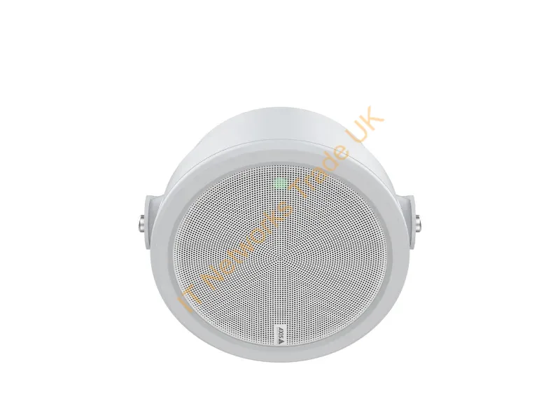 02380-001 - Axis 02380-001 Loudspeaker 1-Way White Wired