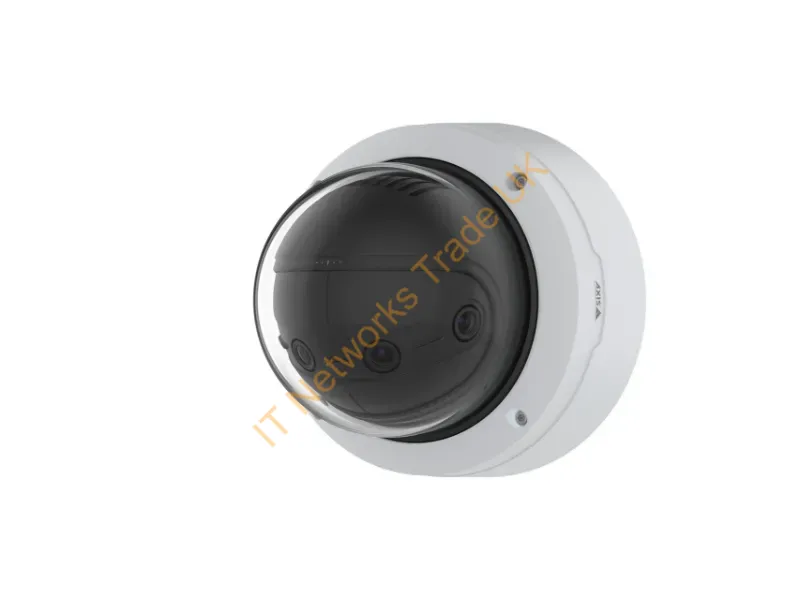 02450-001 - Axis P3827-Pve Dome Ip Security Camera Indoor & Outdoor 3712 X 1856 Pixels Ceiling/Wall
