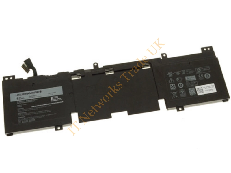 0257V0 Dell 4-Cell 62Wh 15.2V Battery for 3875 Alienware 13 R2 Laptop Battery