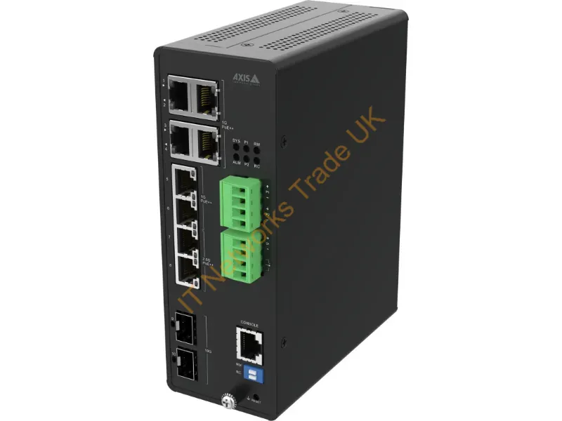 02621-001 - Axis 02621-001 Network Switch Managed 10G Ethernet (100/1000/10000) Power Over Ethernet (Poe) Black