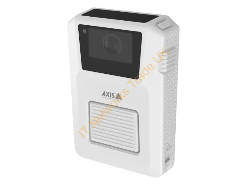 02681-004 - Axis W120 Torso Body Camera Wireless Cmos 1920 X 1080 Pixels Black, White Battery 0.1 Lx Wi-Fi 802.11A, 802.11B, 802.11G, Wi-Fi 4 (802.11N), Wi-Fi 5 (802.11Ac) Bluetooth 5.1