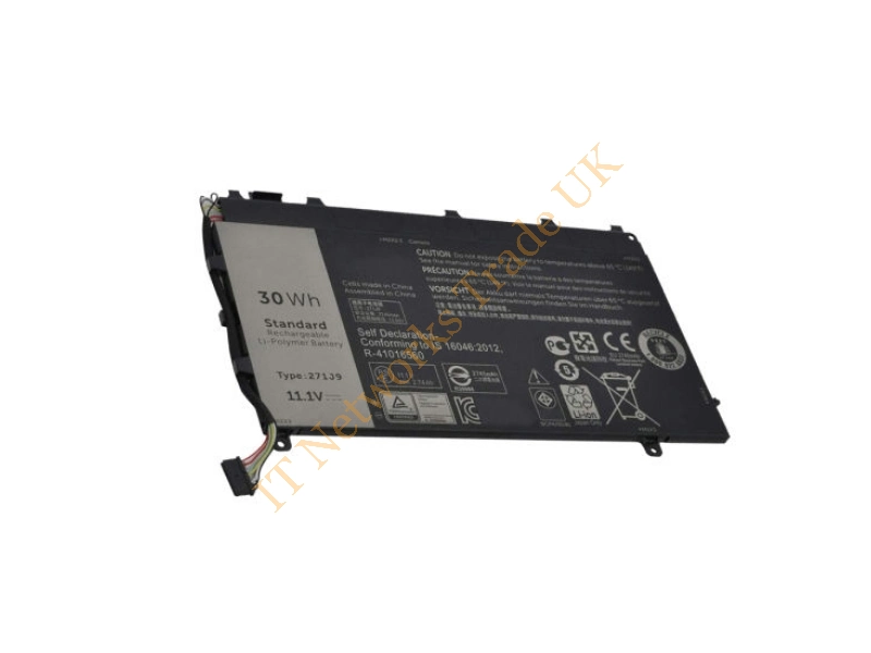 0271J9 Dell 3-Cell Battery 30WHr 2500 Latitude 7350 Laptop Battery