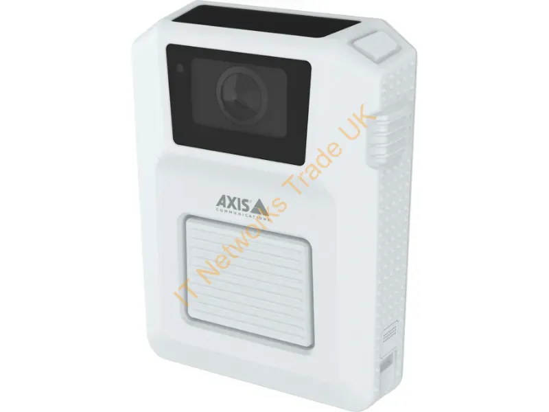 02786-004 - Axis W102 Torso Body Camera Wireless Cmos 1920 X 1080 Pixels White Battery 0.1 Lx Wi-Fi 802.11A, 802.11B, 802.11G, Wi-Fi 4 (802.11N), Wi-Fi 5 (802.11Ac) Bluetooth 5.1