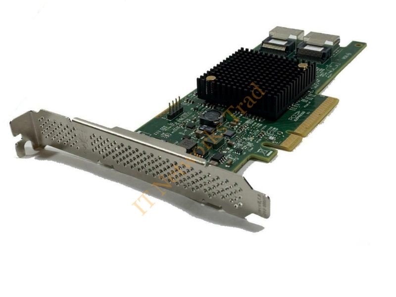 027NFF Dell LSI -SAS9207-8I 6GB/s Dual Port PCI-Express 3.0 X8 Host Bus Adapter Raid Controller