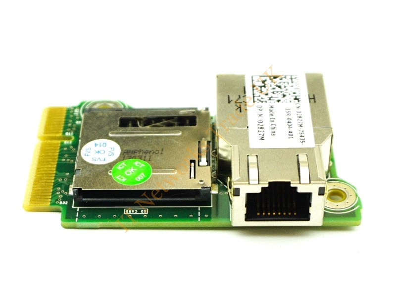 02827M Dell Idrac 7 Enterprise Remote Access Card for PowerEdge R320 / R420 Network Adapter