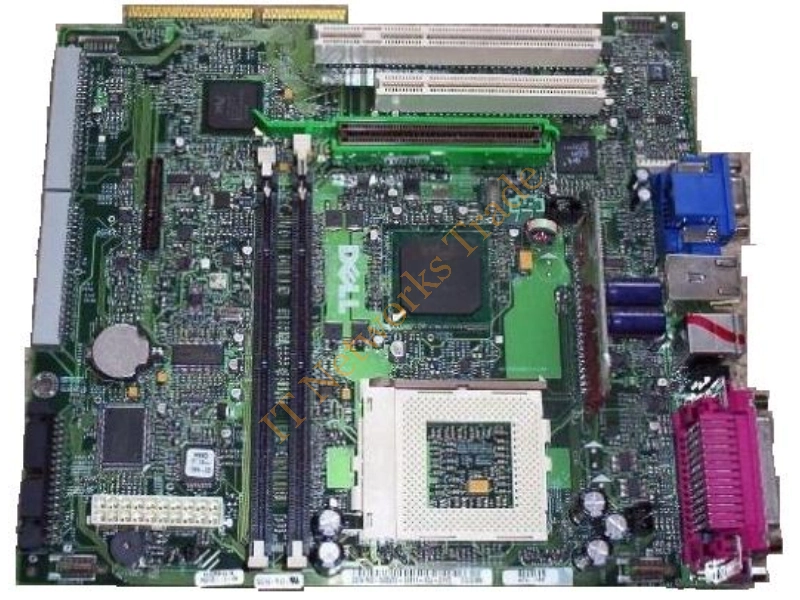 02C342 Dell Pentium III 370 Pin System Board for Dimension 4150 Desktop Motherboard