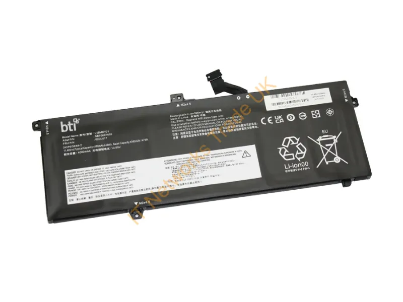 02DL019-BTI - Bti 02Dl019- Industrial Rechargeable Battery Lithium-Ion (Li-Ion) 4210 Mah 11.4 V