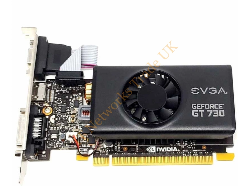 02G-P3-3733-L1 EVGA -GeForce GT 730 2GB DDR5 64-Bit PCI Express 2.0 HDMI/ DVI-D Low Profile Video Graphics Card