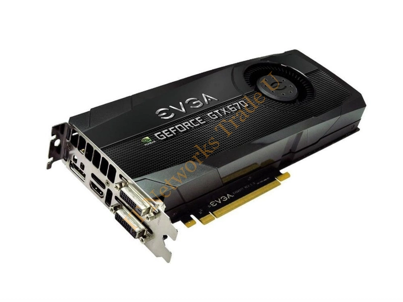 02G-P4-2676-AR EVGA -GeForce GTX 670 FTW LE 2GB GDDR5 PCI Express 3.0 x16 DVI-I/ DVI-D/ HDMI/ Display-Port/ SLI Support Video Graphics Card
