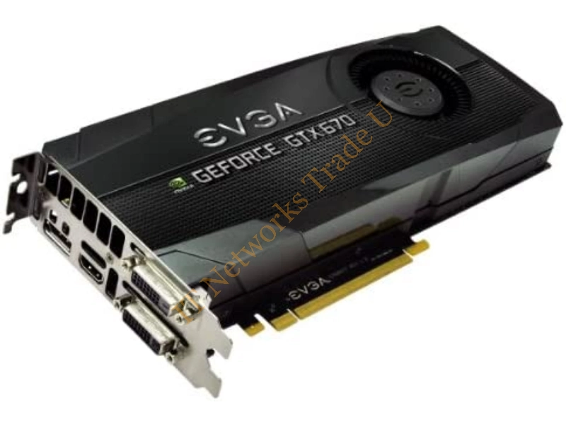02G-P4-2678-B1 EVGA -GeForce GTX 670 FTW 2GB DDR5 PCI Express 3.0 x16 DVI-I/ DVI-D/ HDMI/ Display-Port/ SLI Support Video Graphics Card