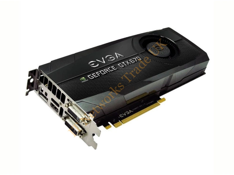 02G-P4-2678-L1 EVGA -GeForce GTX 670 FTW 2GB DDR5 PCI Express 3.0 x16 DVI-I/ DVI-D/ HDMI/ Display-Port/ SLI Support Video Graphics Card