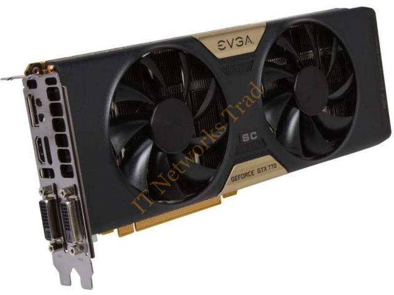 02G-P4-2774-ER EVGA -GeForce GTX 770 SuperClocked 2GB GDDR5 256-Bit PCI-Express 3.0 x16 Dual DVI Video Graphic Card