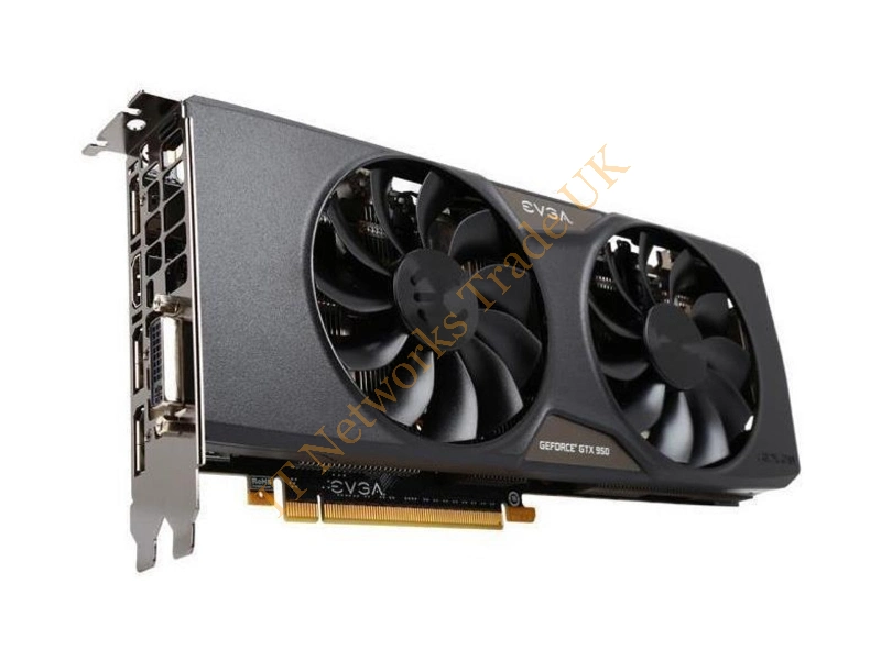 02G-P4-2957-AR EVGA -GeForce GTX 950 SSC 2GB 128-Bit GDDR5 PCI Express 3.0 DVI-I/ HDMI/ 3x DisplayPort Video Graphics Card
