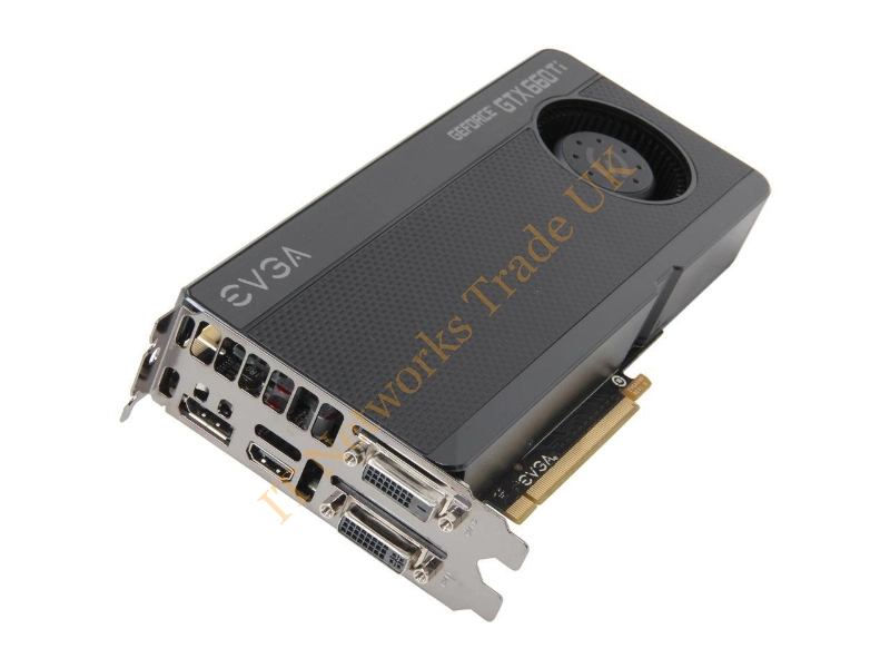 02G-P4-3660-AR EVGA -GeForce GTX 660 Ti 2GB GDDR5 192-Bit PCI Express 3.0 x16 DVI-I/ DVI-D/ HDMI/ Display-Port/ SLI Support Video Graphics Card