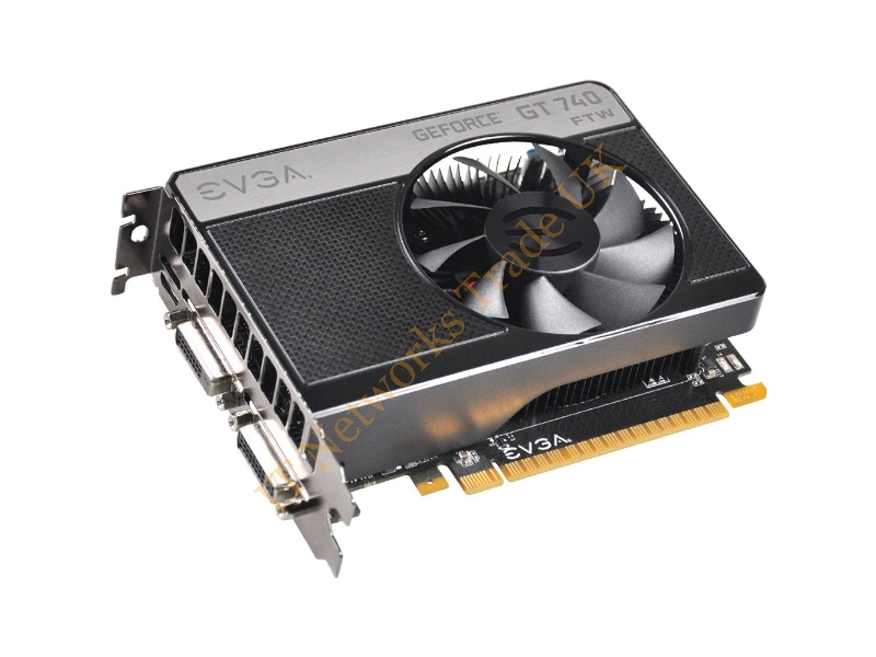 02G-P4-3744-KR EVGA -GeForce GT 740 FTW 2GB GDDR5 PCI Express 3.0 x16 DVI/ HDMI Video Graphics Card