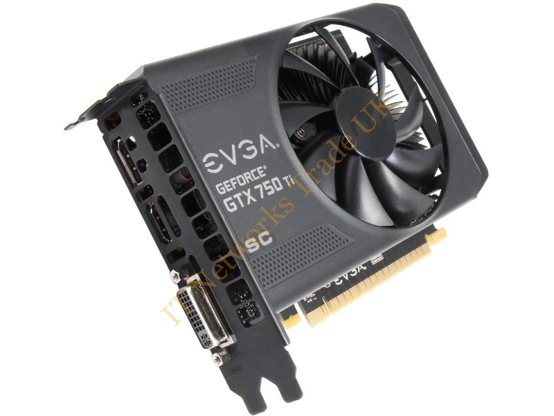 02G-P4-3751-L1 EVGA -GeForce GTX 750 Ti 2GB GDDR5 128-Bit PCI Express 3.0 DVI-I/ HDMI/ DisplayPort Video Graphics Card