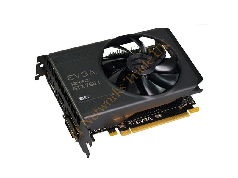 02G-P4-3753-A1 EVGA -GeForce GTX 750 Ti SuperClocked 2GB GDDR5 128-Bit PCI Express 3.0 x16 DVI-I/ HDMI/ DisplayPort Video Graphics Card