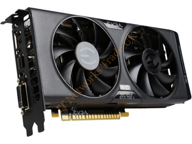 02G-P4-3757-AR EVGA -GeForce GTX 750 Ti FTW 2GB 128-Bit GDDR5 PCI Express 3.0 DVI-I/ HDMI/ DisplayPort Video Graphics Card