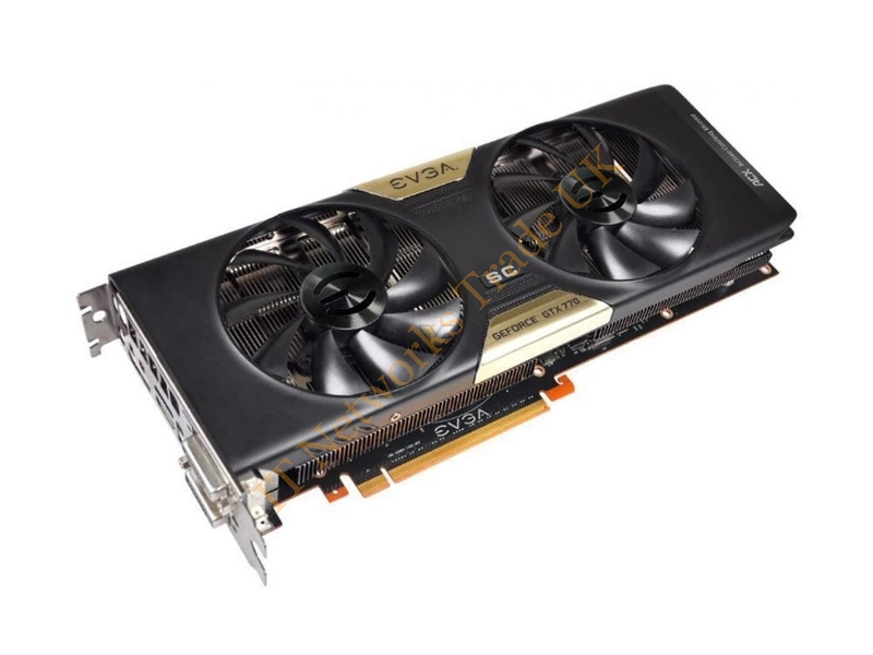 02G-P4-3771-AR EVGA -GeForce GTX 770 SC 2GB 256-Bit GDDR5 PCI Express 3.0 x16 Dual DVI/ HDMI/ DisplayPort/ SLI Support Video Graphics Card