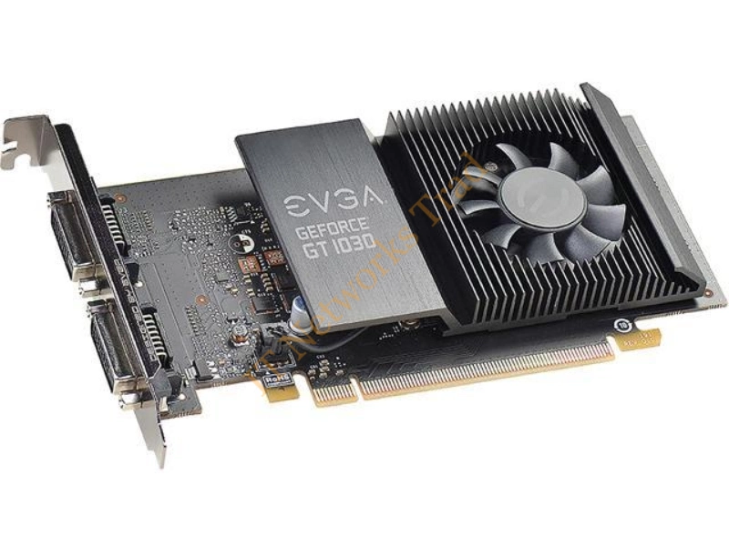 02G-P4-6338-KR EVGA -nVidia GeForce GT 1030 SC Single Slot 2GB GDDR5 2DVI PCI-Express Video Graphic Card