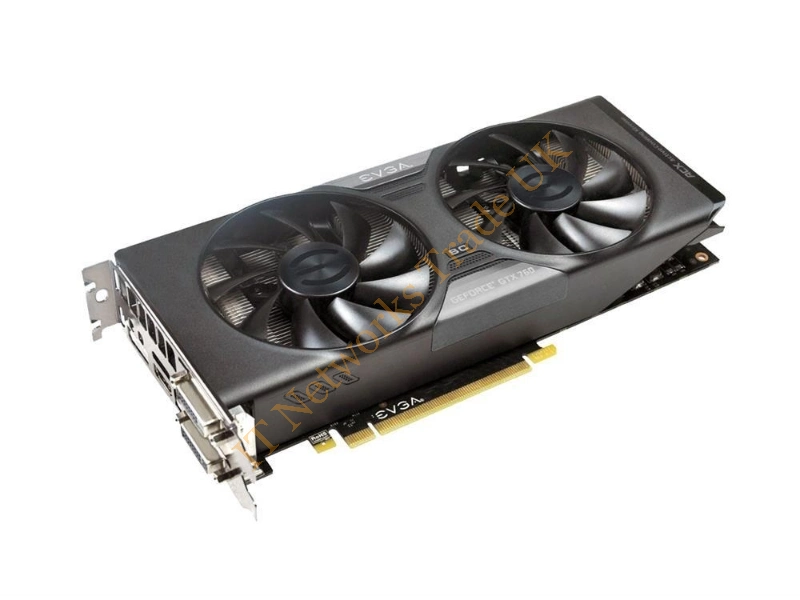 02GP42765KR EVGA -nVidia GeForce GTX 760 SuperClocked 2GB GDDR5 256-Bit PCI Express 3.0 x16 Video Graphics Card