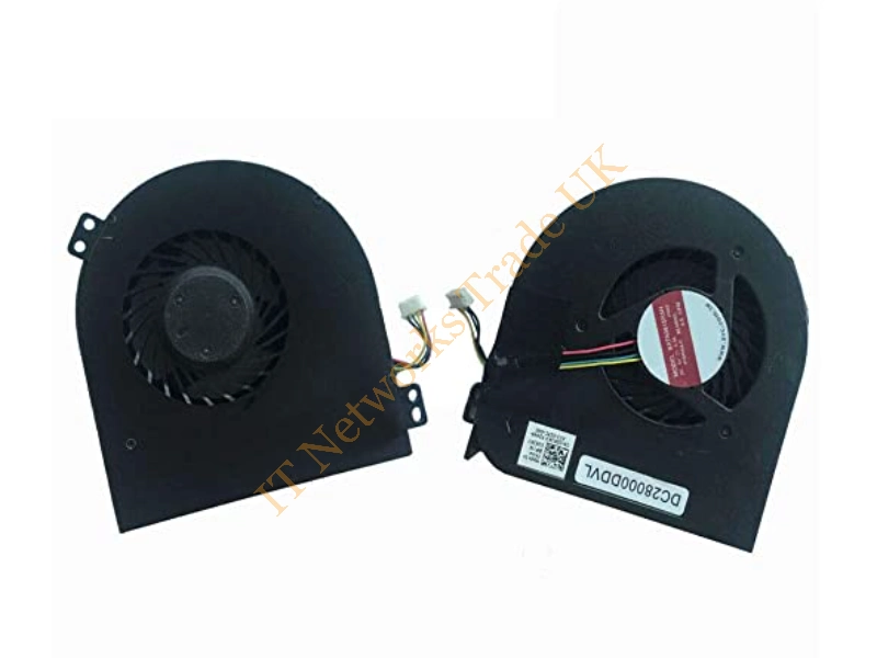 02K3K7 Dell Laptop Fan DC28000DDVL Precision M4800 Cooling Fan