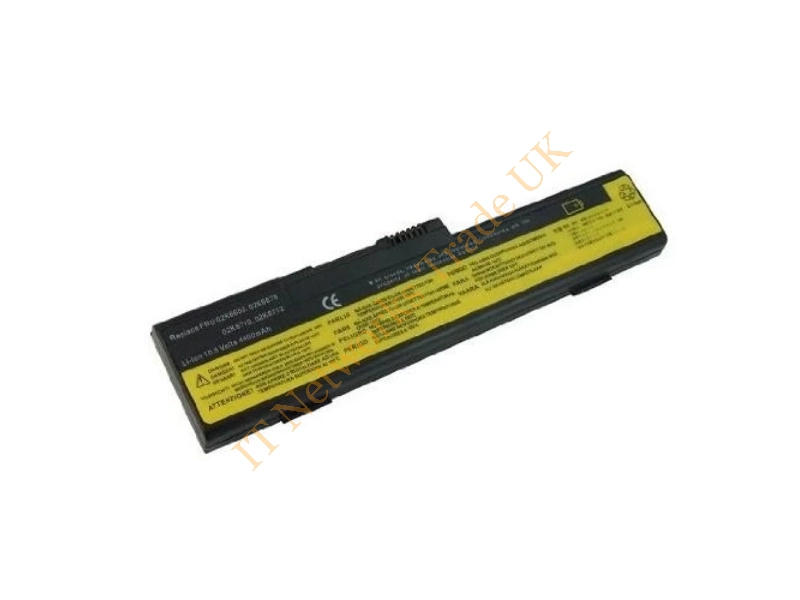 02K6710 IBM 6-Cell Li-Ion Battery for ThinkPad X20/X24/X31 Laptop Battery