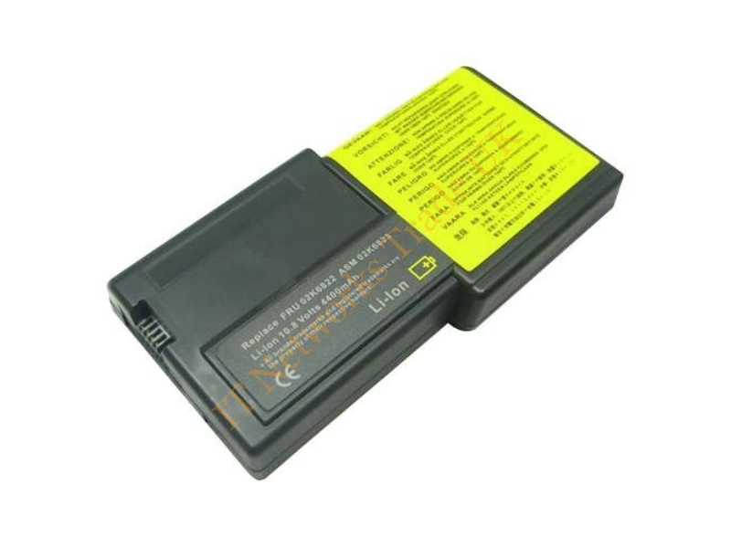 02K6822 IBM Lithium Ion 6-Cell Notebook Battery Lithium Ion (Li-Ion) 10.8V DC Laptop Battery