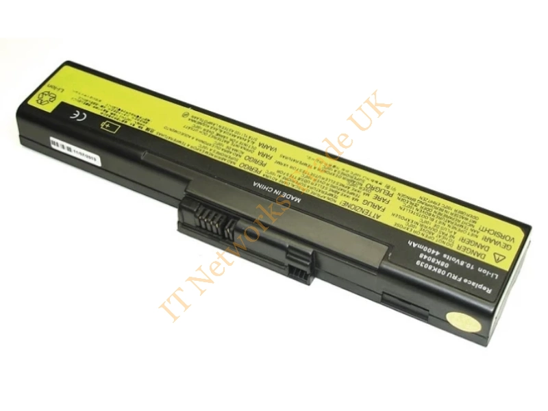 02K7039 IBM Lenovo 6-Cell 10.8V 4400mAh Li-Ion Battery for ThinkPad x30 Series Laptop Battery