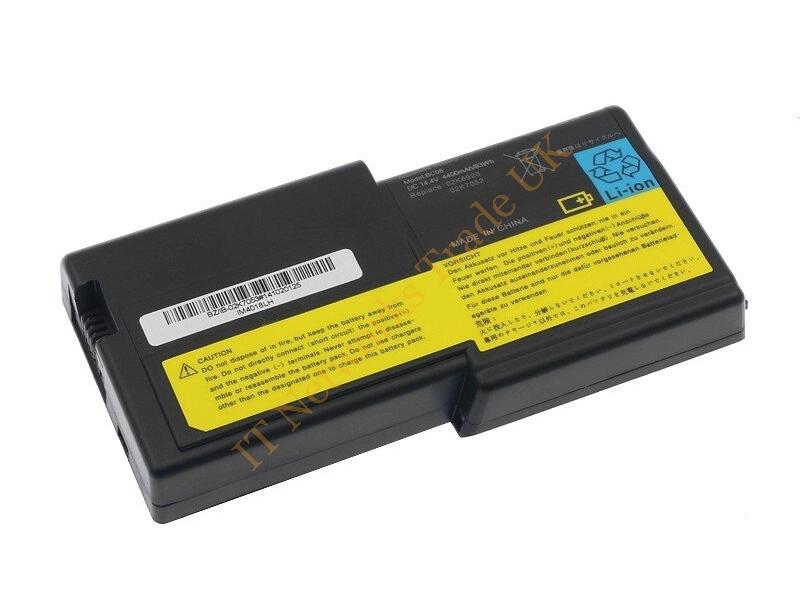 02K7052 IBM / Lenovo 8-Cell 4400mAh 14.4V Li-ion Battery for ThinkPad R32 / R40 Laptop Battery