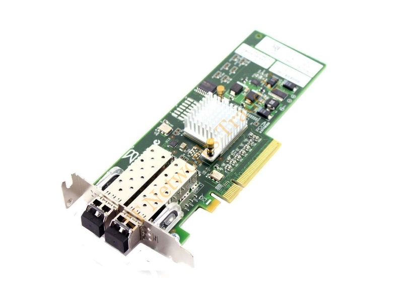 02MR3M Dell Brocade 825 8GB Dual Port PCI-Express Fibre Channel Host Bus Adapter With Standard Bracket Card Only