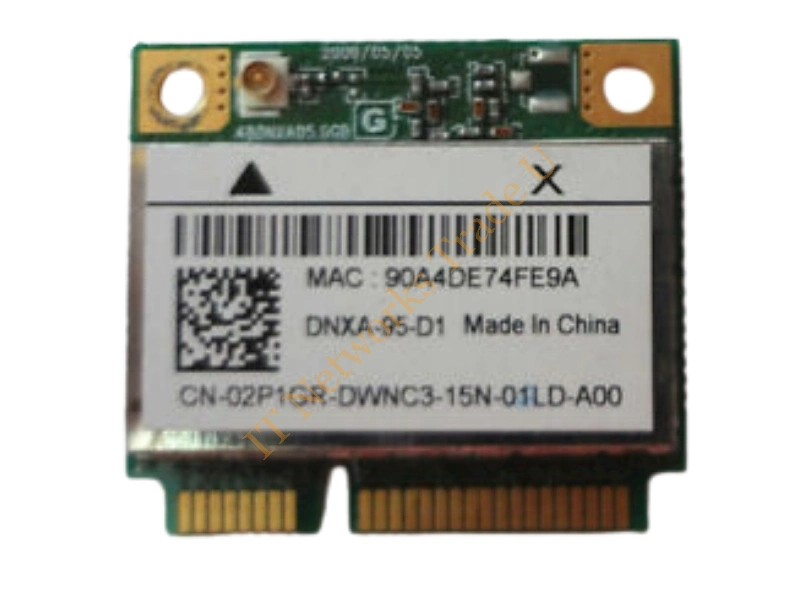 02P1GR Dell 802.11 A/b/g/n Mini PCI Express Wireless LAN Card Wireless Accessory