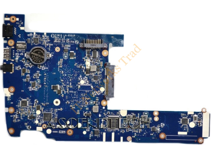 02XTM9 Dell System Board with Intel Atom 1.66GHz CPU for Inspiron Mini 1018 Laptop Motherboard