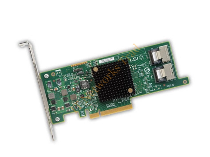 03-25599-00A Dell 9217-8I 8-Port 6Gb/s SAS + SATA to PCI Express Host Bus Adapter Raid Controller