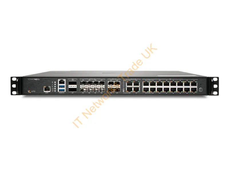 03-SSC-2987 - Sonicwall Nsa 6700 Hardware Firewall 1U 36 Gbit/S