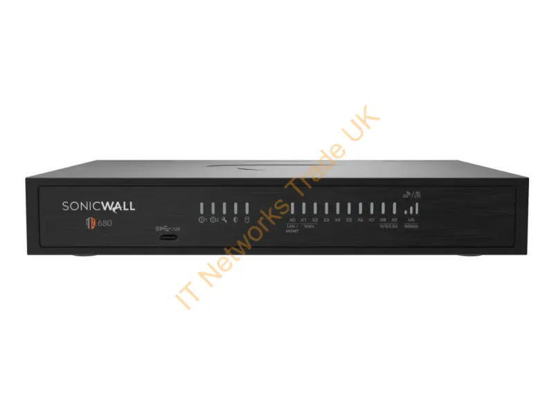 03-SSC-6996 - SONICWALL TZ680 TOTALSECURE MANAGED EDITION 1YR
