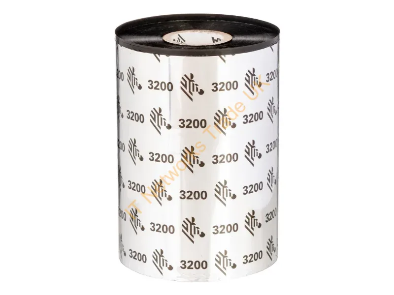 03200BK06045 - Zebra 3200 Wax-Resin Thermal Ribbon 17716.5" (450 M) Black