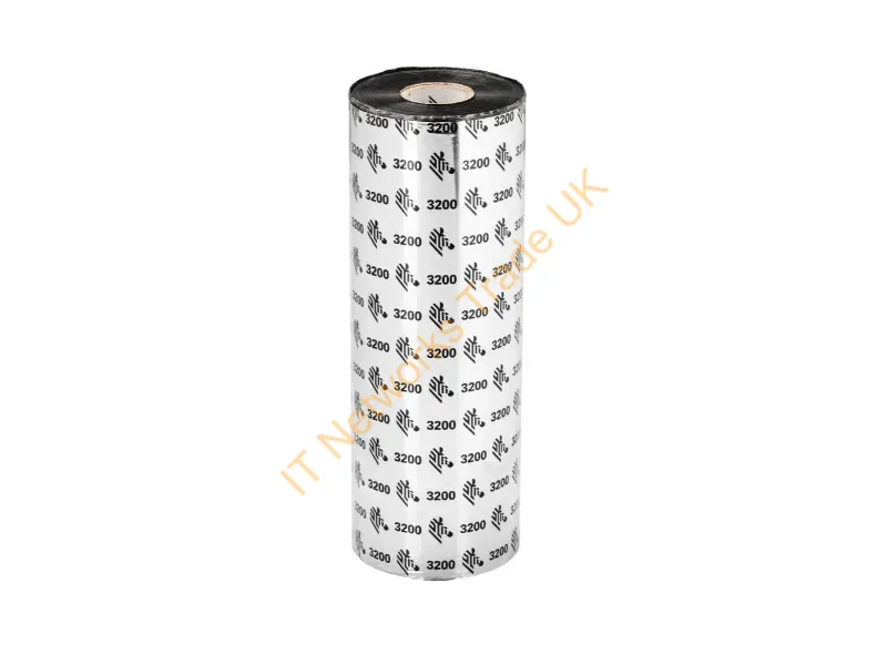 03200BK15645 - Zebra 3200 Wax-Resin Thermal Ribbon 17716.5" (450 M) Black