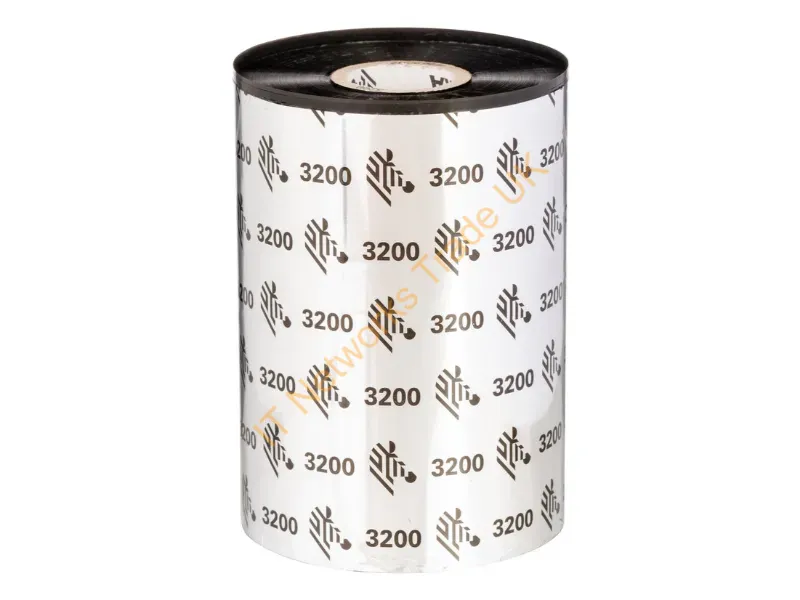 03200GS11007 - Zebra 3200 Wax/Resin Thermal Ribbon 2913.4" (74 M) Black