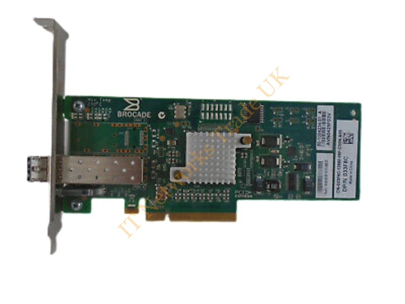 033F8C Dell Brocade 815 8GB Single Port Host Bus Adapter (LP) Fiber Channel Controller