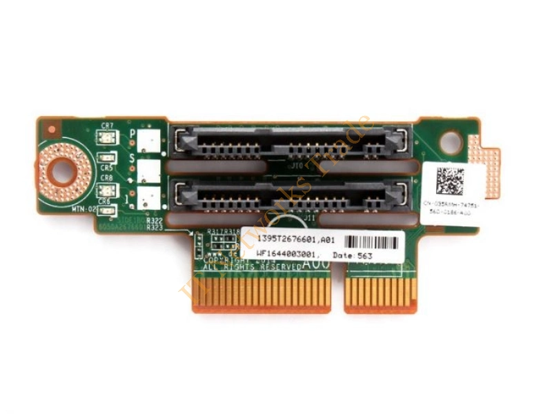035RMH Dell 1.8-inch 2 Bay Hard Drive Backplane for PowerEdge C4130 Server Accessory