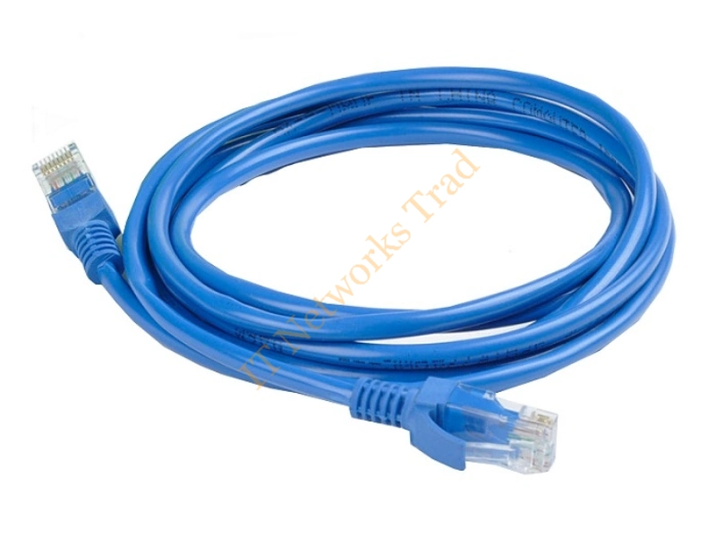 038-003-457 EMC 10ft Cat5 Cross-over Serial LAN Cable Network Ethernet Cable