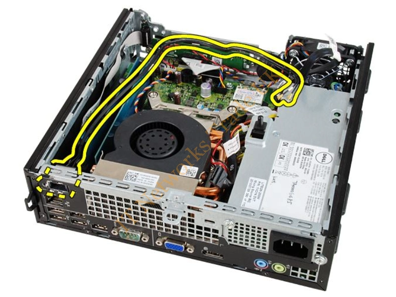 039G9N Dell 7010 Sff Serial Card Adapter Networking Accessory