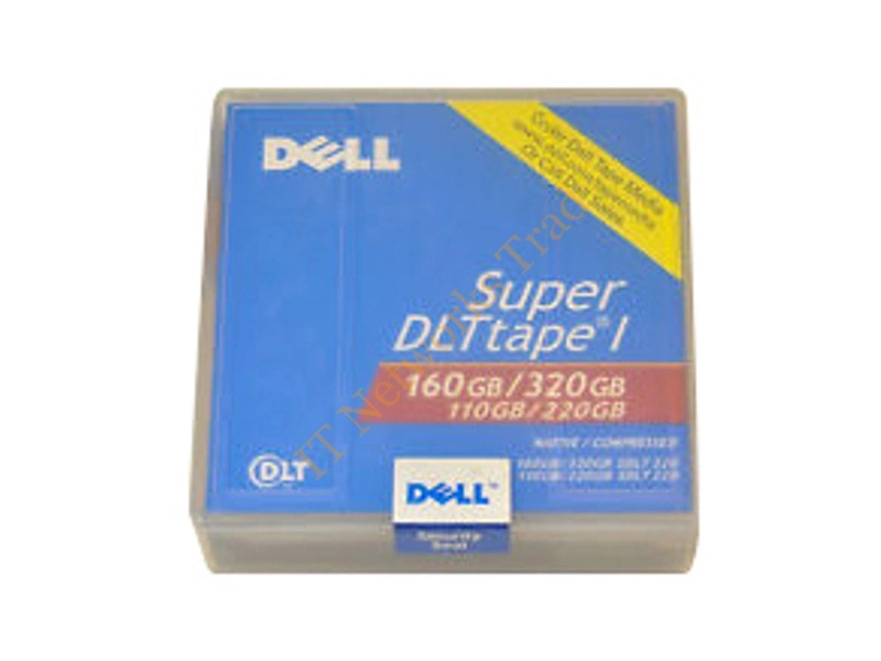 03F800 Dell 160GB/320GB SDLT i Tape Media (5-Pack) Tape Drive Storage