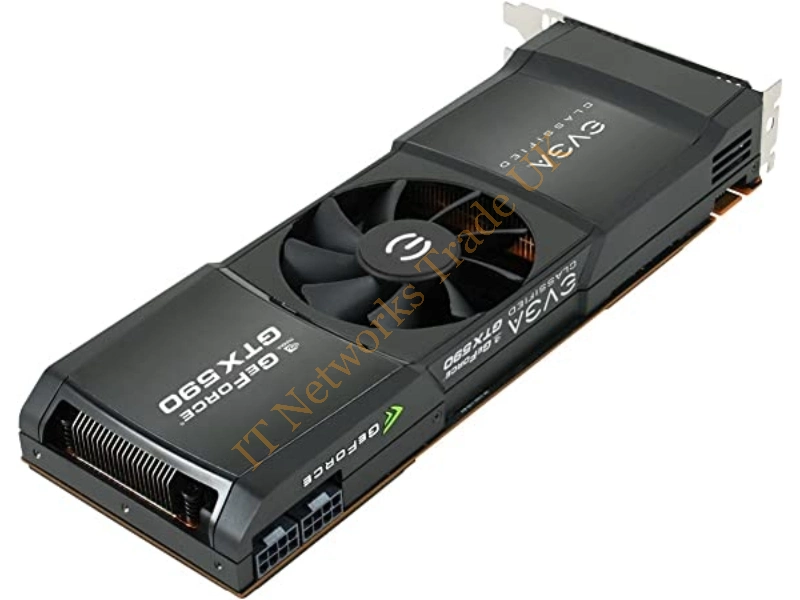 03G-P3-1590-AR EVGA -GeForce GTX 590 3GB GDDR5 384-Bit PCI Express 2.0 x16 Video Graphics Card