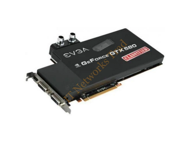 03G-P3-1593-A2 EVGA -GeForce GTX 580 Classified Hydro Copper 3GB GDDR5 PCI-Express 2.0 Dual DVI Video Graphic Card
