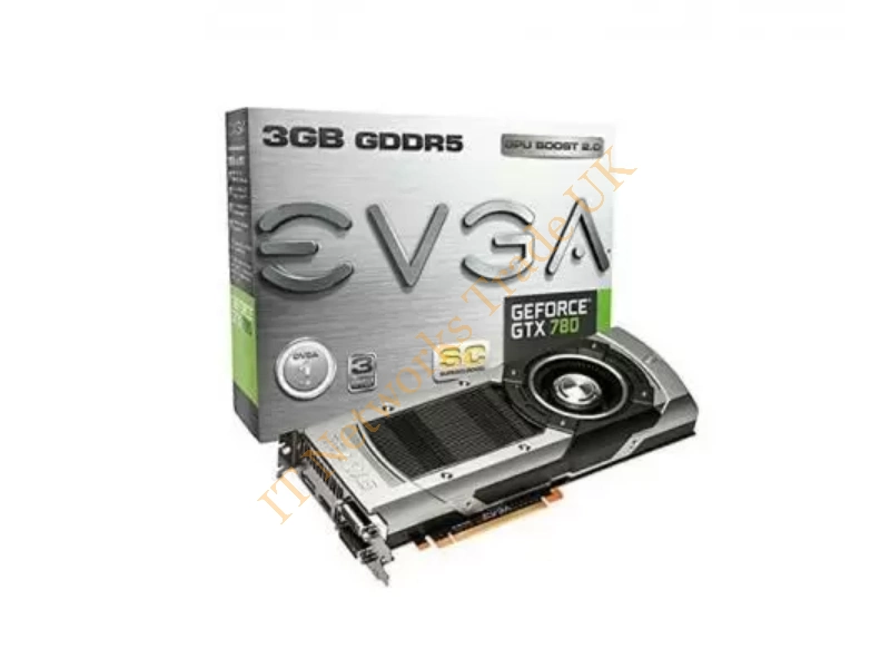 03G-P4-2785-LR EVGA -GeForce GTX 780 SuperClocked 3GB GDDR5 384-Bit 2-Dual Link DVI/ HDMI/ DisplayPort 1.2 PCI Express 3.0 Video Graphics Card